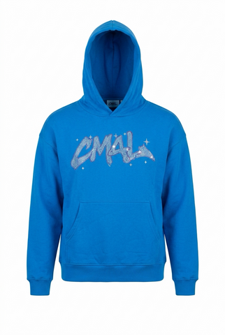 BLUE CM4L REVERSIBLE HOODIE