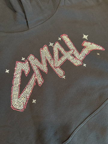 BLACK REVERSIBLE CM4L HOODIE
