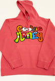 Magenta Cookie Money slim fit sweatsuit